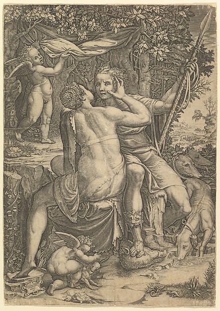Giorgio Ghisi, Venus and Adonis