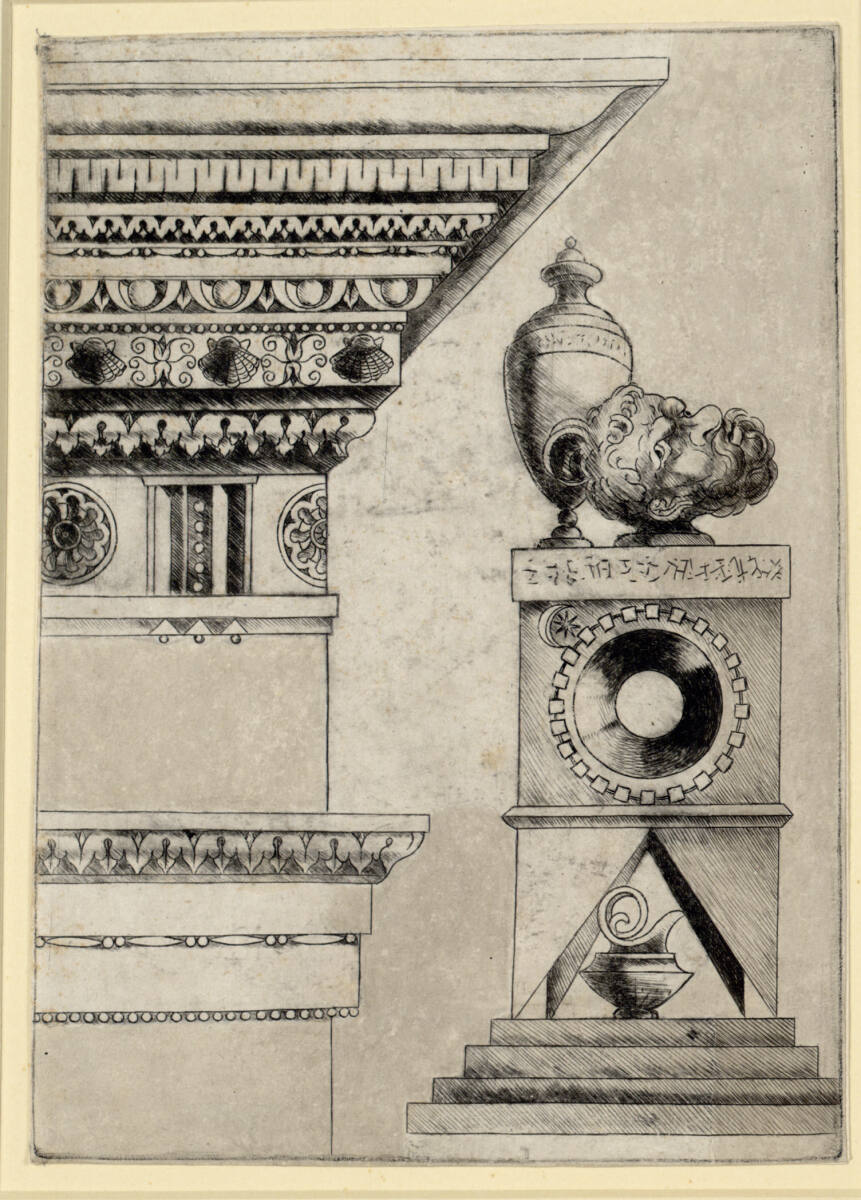 Meistervon1515, Gebälk und Altar
