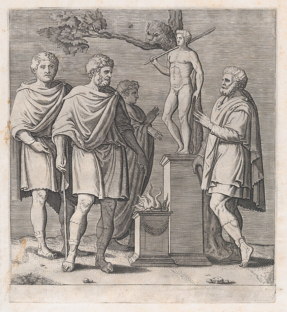 Anonymous, Sacrifice to Hercules, from "Speculum Romanae Magnificentiae"