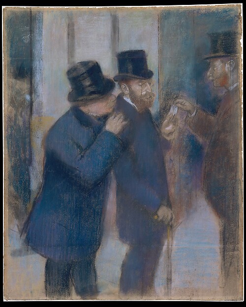 Edgar Degas, Portraits at the Stock Exchange