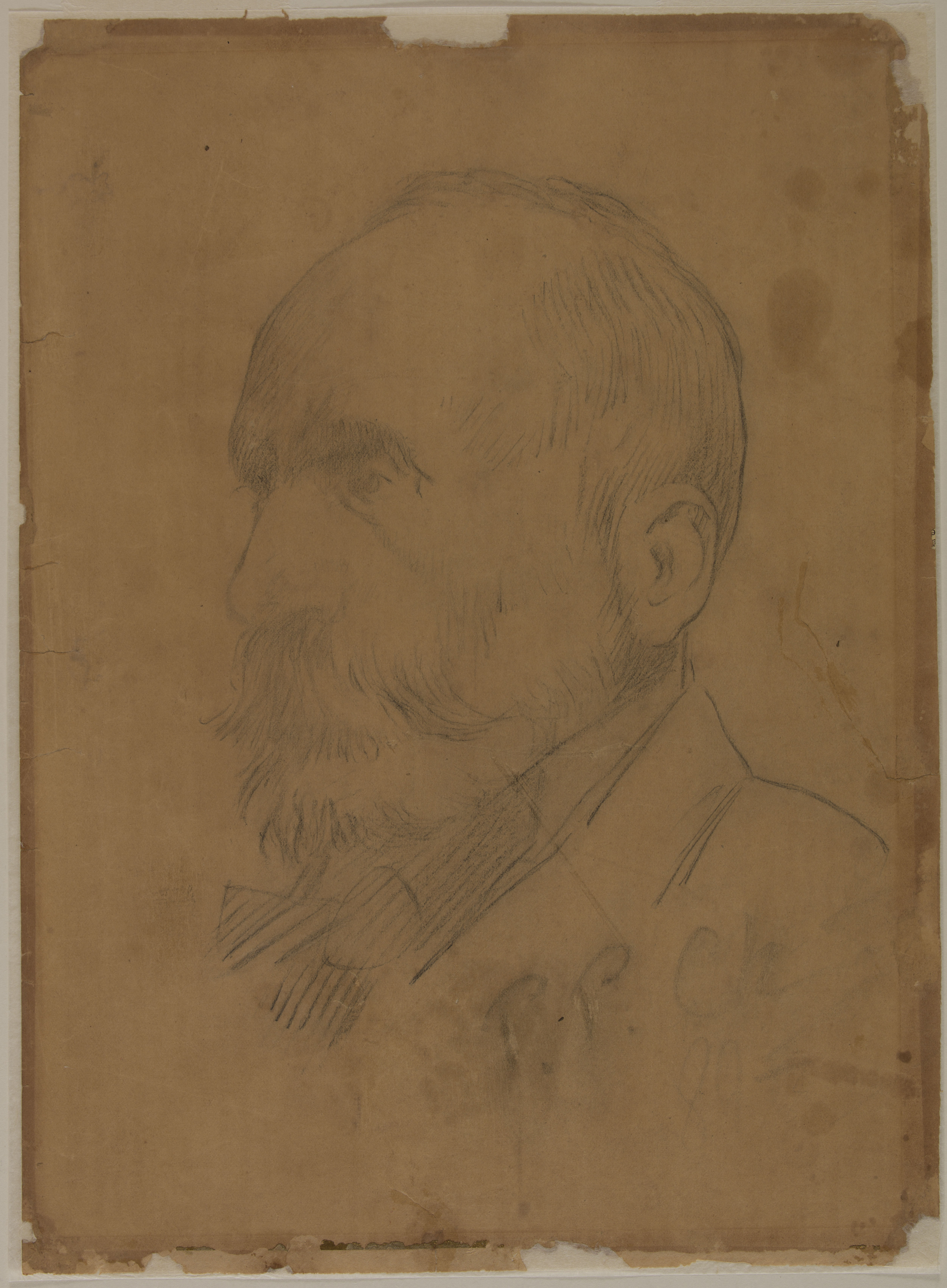 Pierre-Cécile Puvis de Chavannes, Portrait de l'artiste (MCB 103)