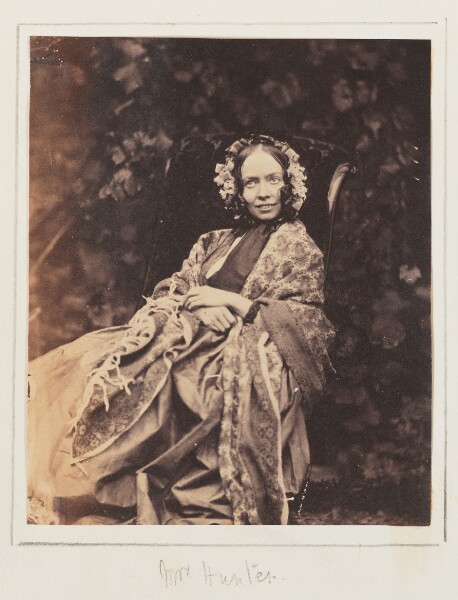 Unknown, [Portrait of Mrs. Hunter]