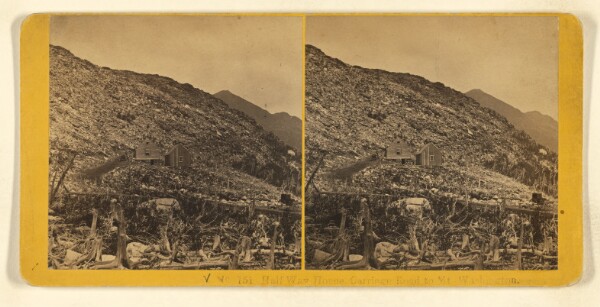Benjamin West Kilburn, Half Way House, Carriage Road to Mt. Washington.