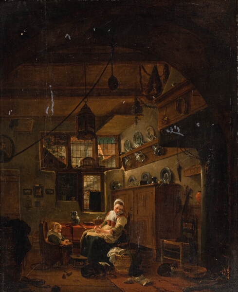 Thomas Wijck, En hollandsk bondestue