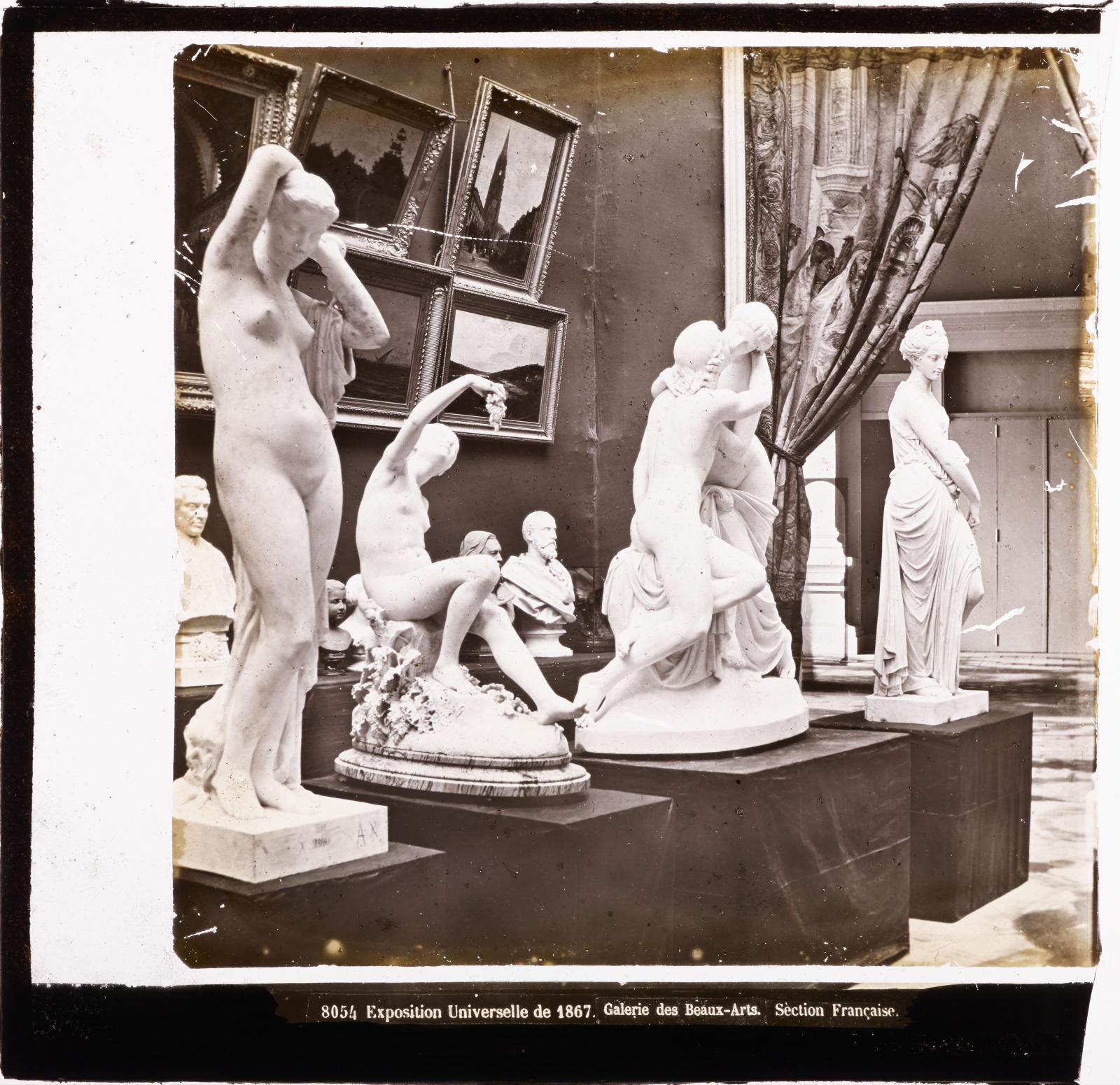 Desconegut, Exposition universelle de 1867. Galerie des Beaux-Arts. Section Française. 8054