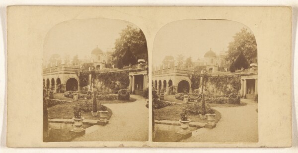 Unknown, Alton Towers, view in the Gardens.