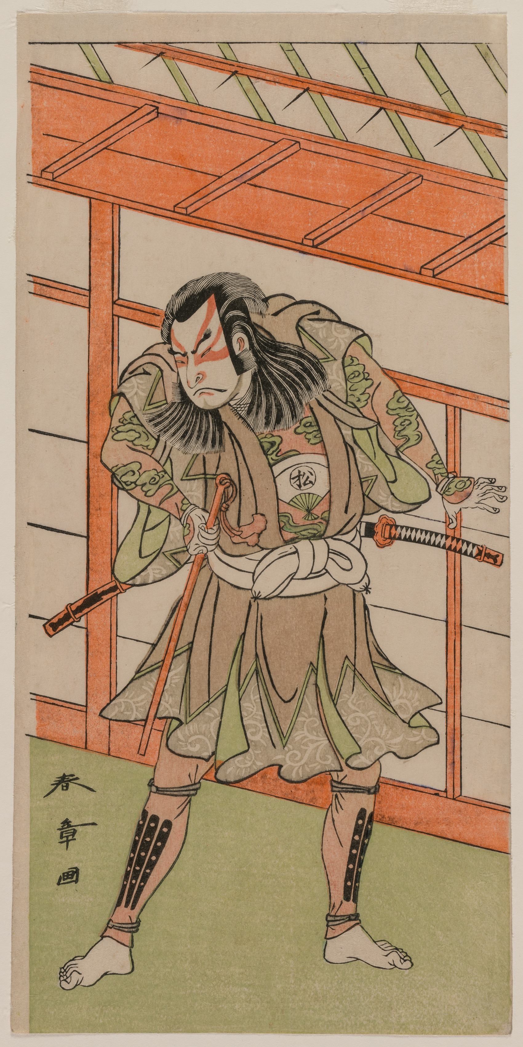 Katsukawa Shunshō, The Actor Onoe Matsusuke