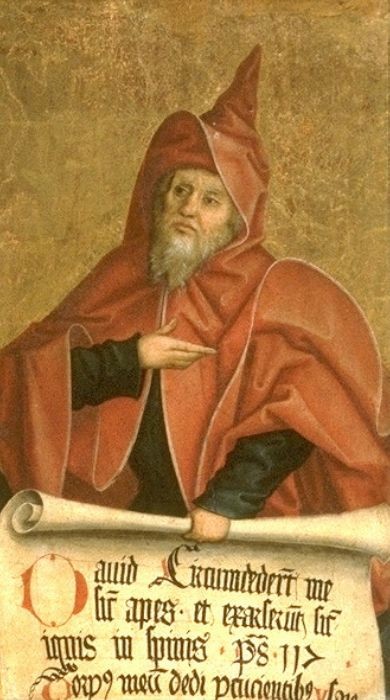 Bernhard Strigel, Propheten mit Schriftrolle