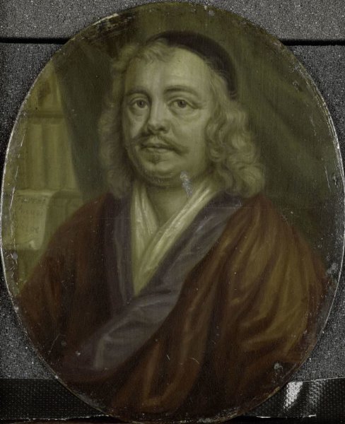 Arnoud van Halen, Portrait of Jacob Heiblocq, Rector of the Latin School in Amsterdam