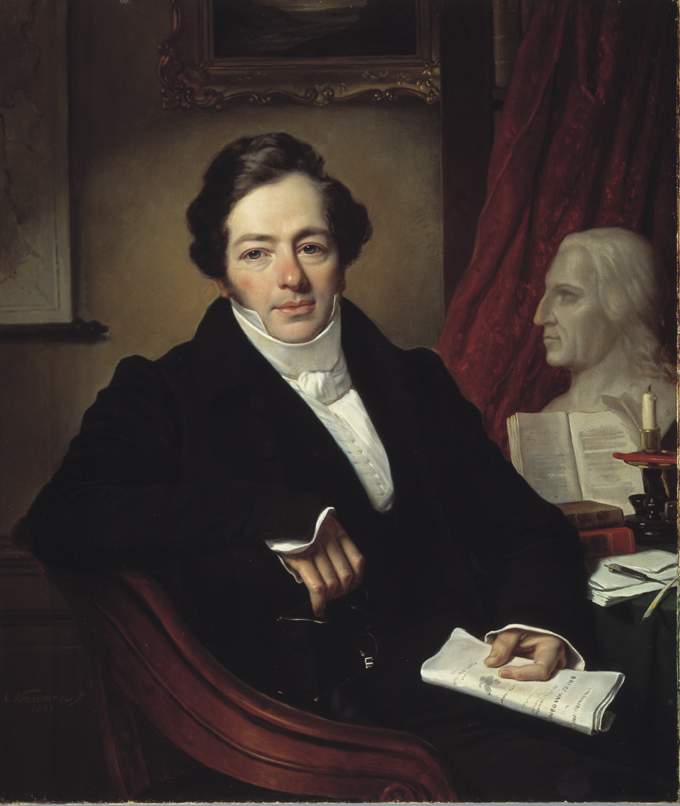 Cornelis Kruseman, Portrait of Jean Brand van Langerak en Cabauw (1788-1847)