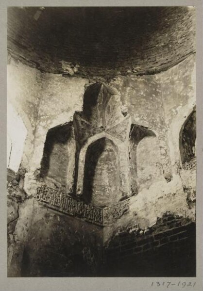 K.A.C. Creswell, Dome pendentive at the mausoleum of Muhammad al-Ja'fari, Cairo