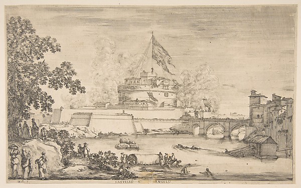 Stefano della Bella, Castel Sant' Angelo