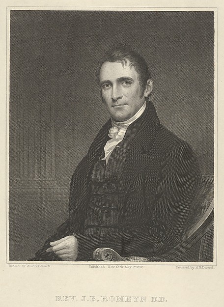 Asher Brown Durand, Rev. John Brodhead Romeyn, D. D.