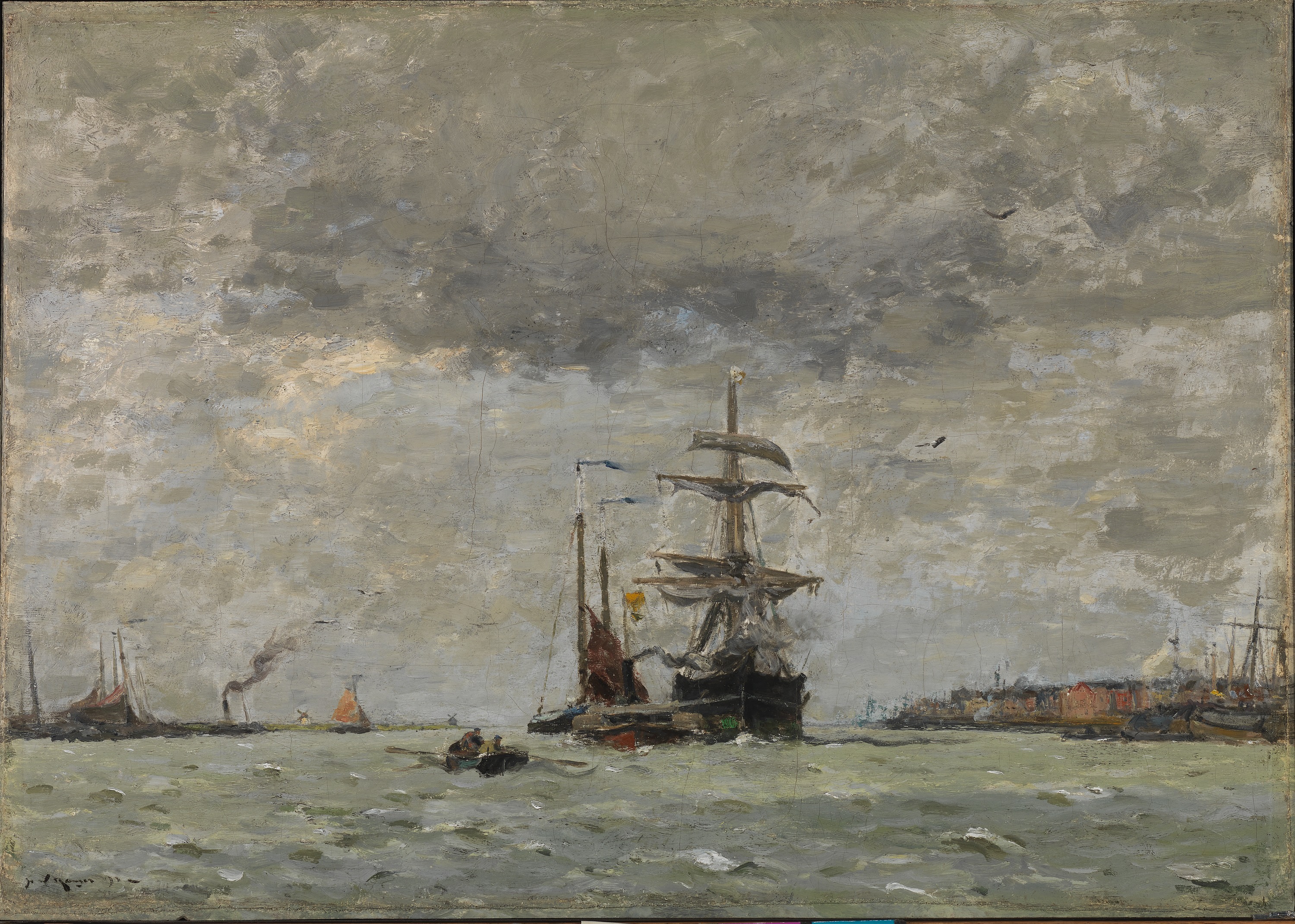 Henry Ward Ranger, Entrance to the Harbor