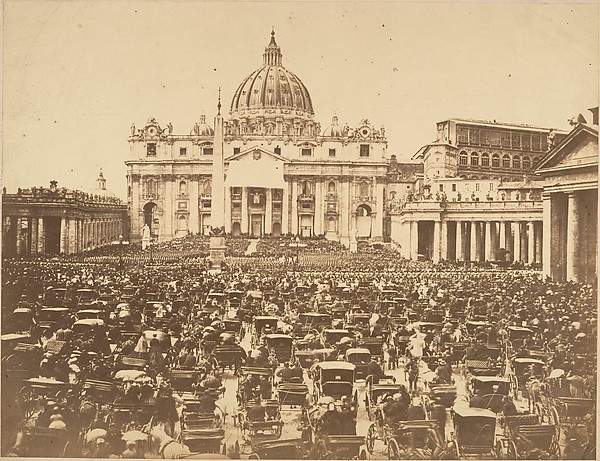 Unknown, Benediction of the Pope on Easter Sunday