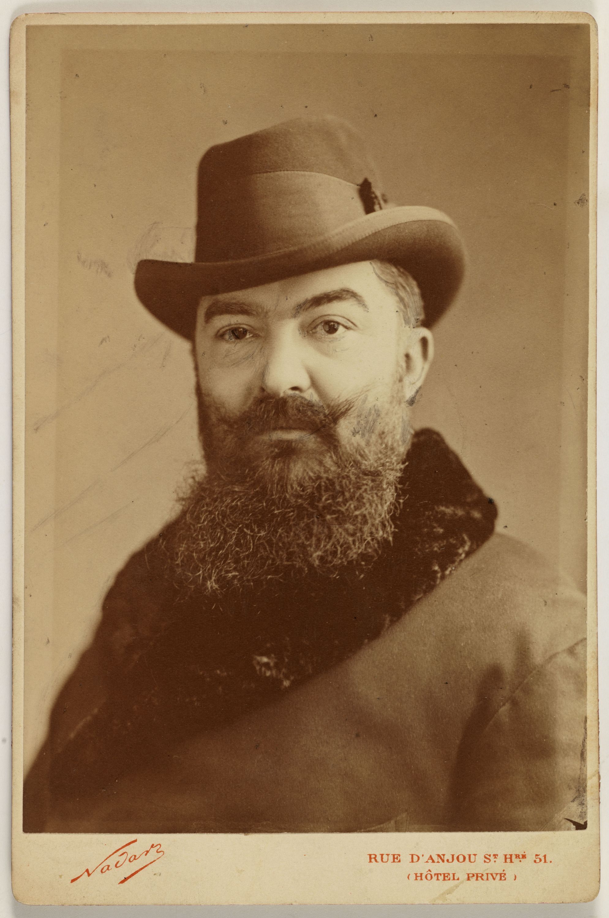 Atelier Nadar, Portrait d'Albert Goupil