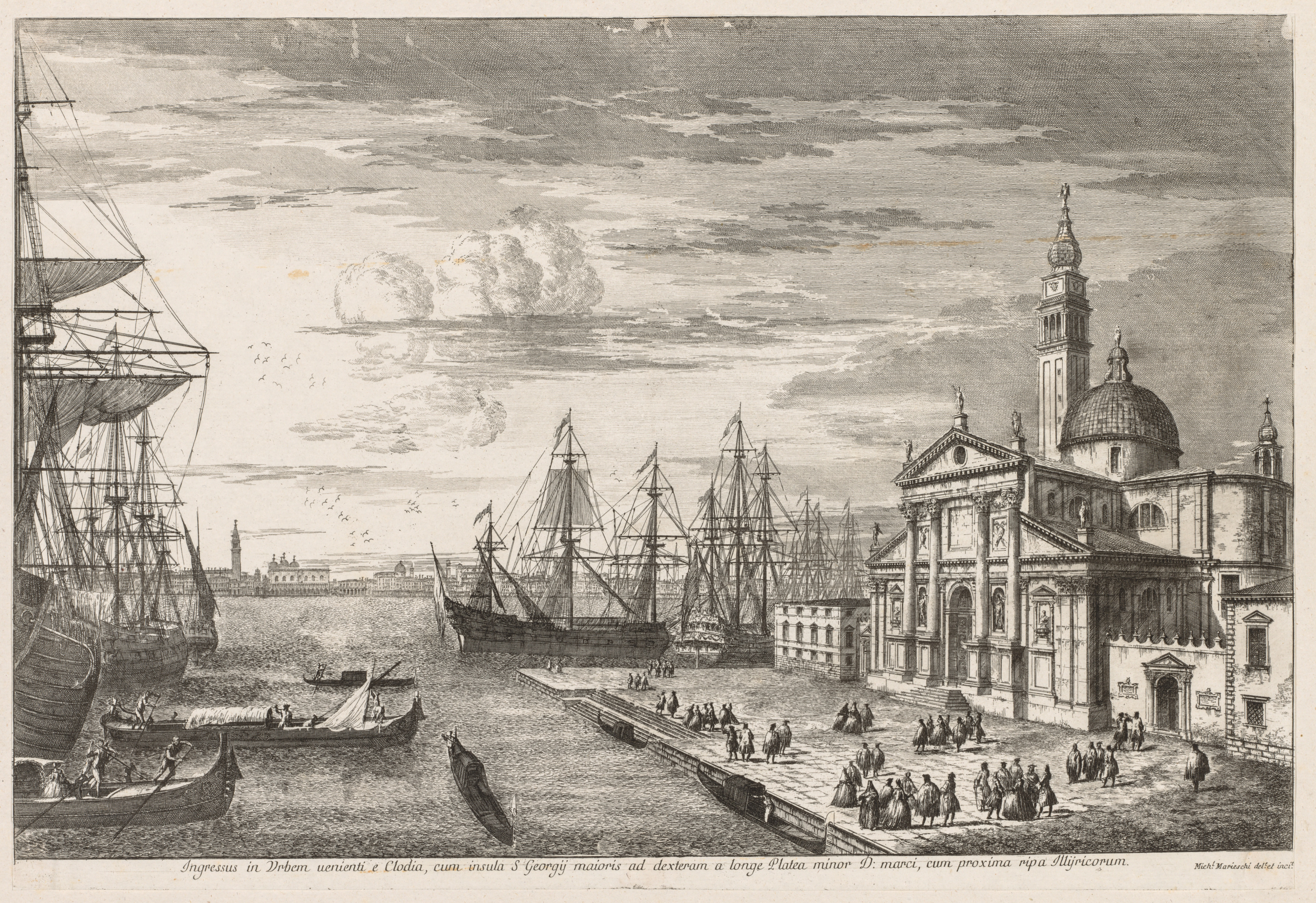 Michele Marieschi, Views of Venice:  The Basin of St. Mark's