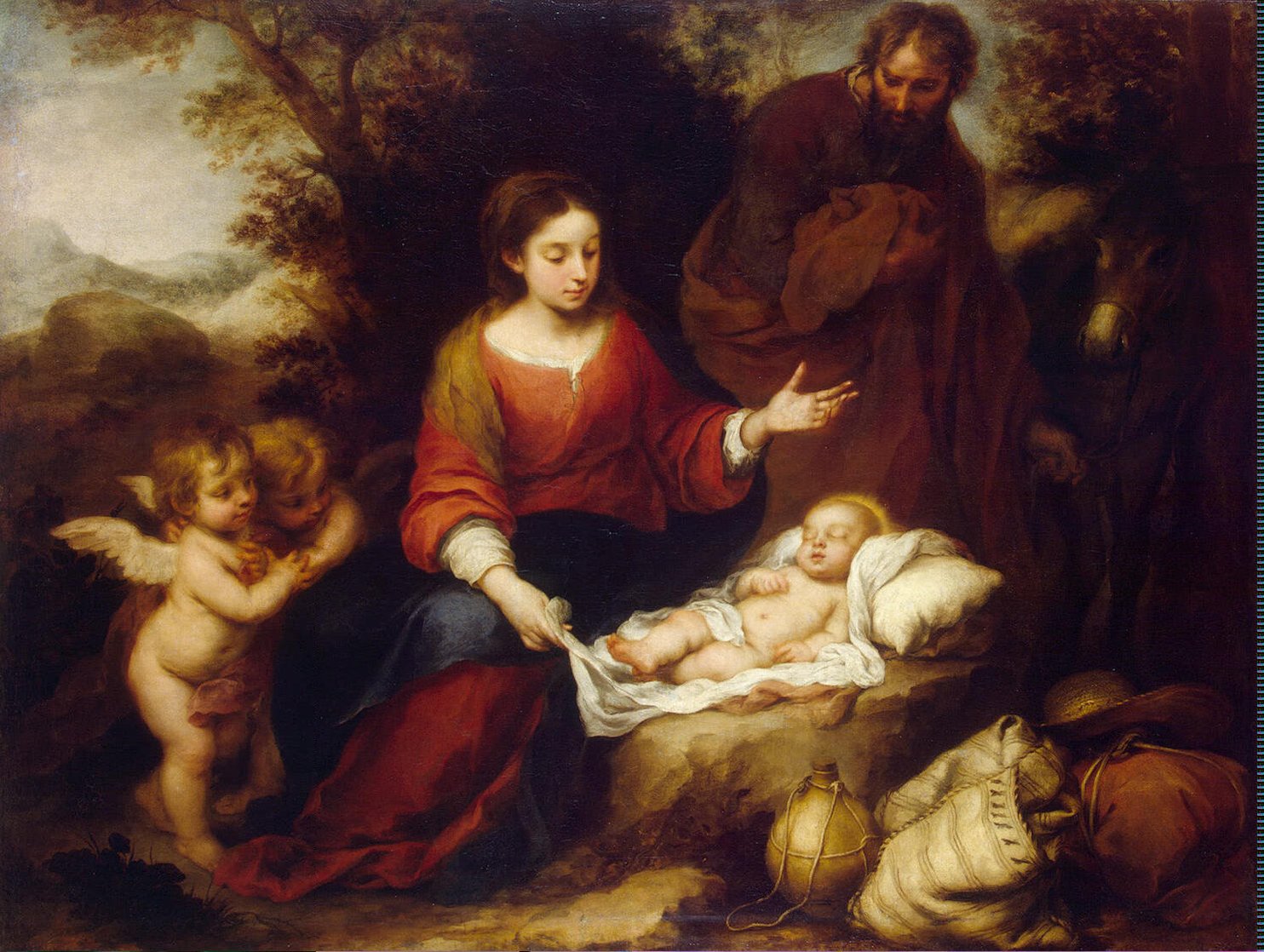 Bartolomé Esteban Murillo, Rest on the Flight into Egypt
