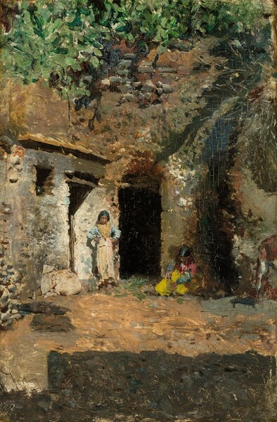 Mariano Fortuny Marsal, Roma Caves, Granada