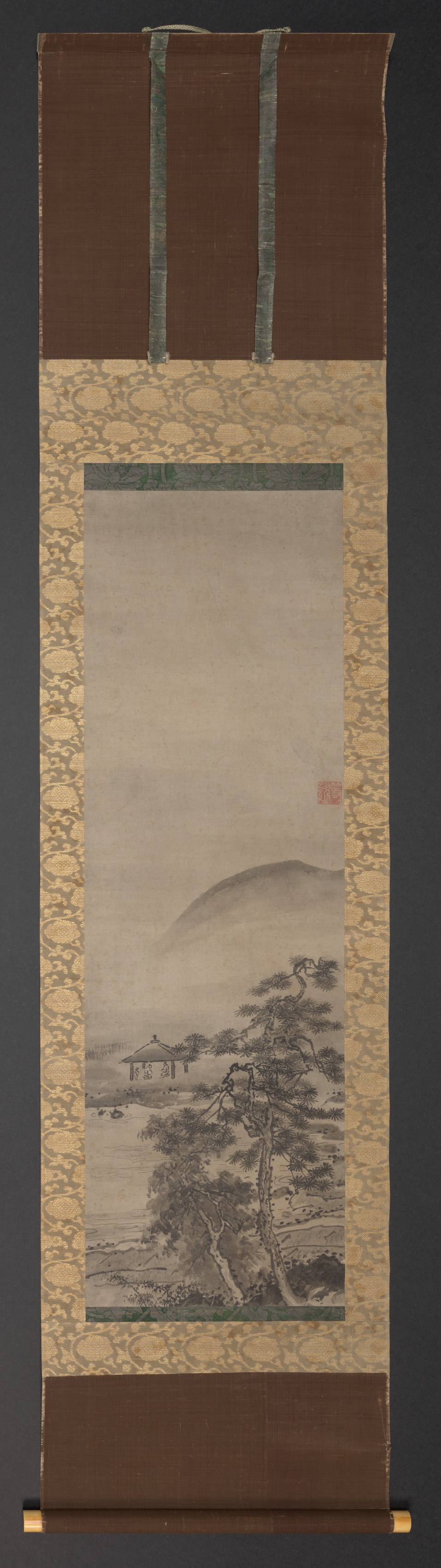 Shūgetsu Tōkan, Landscapes with Figures (one of a pair)