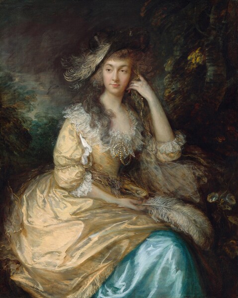 Thomas Gainsborough, Frances Susanna, Lady de Dunstanville