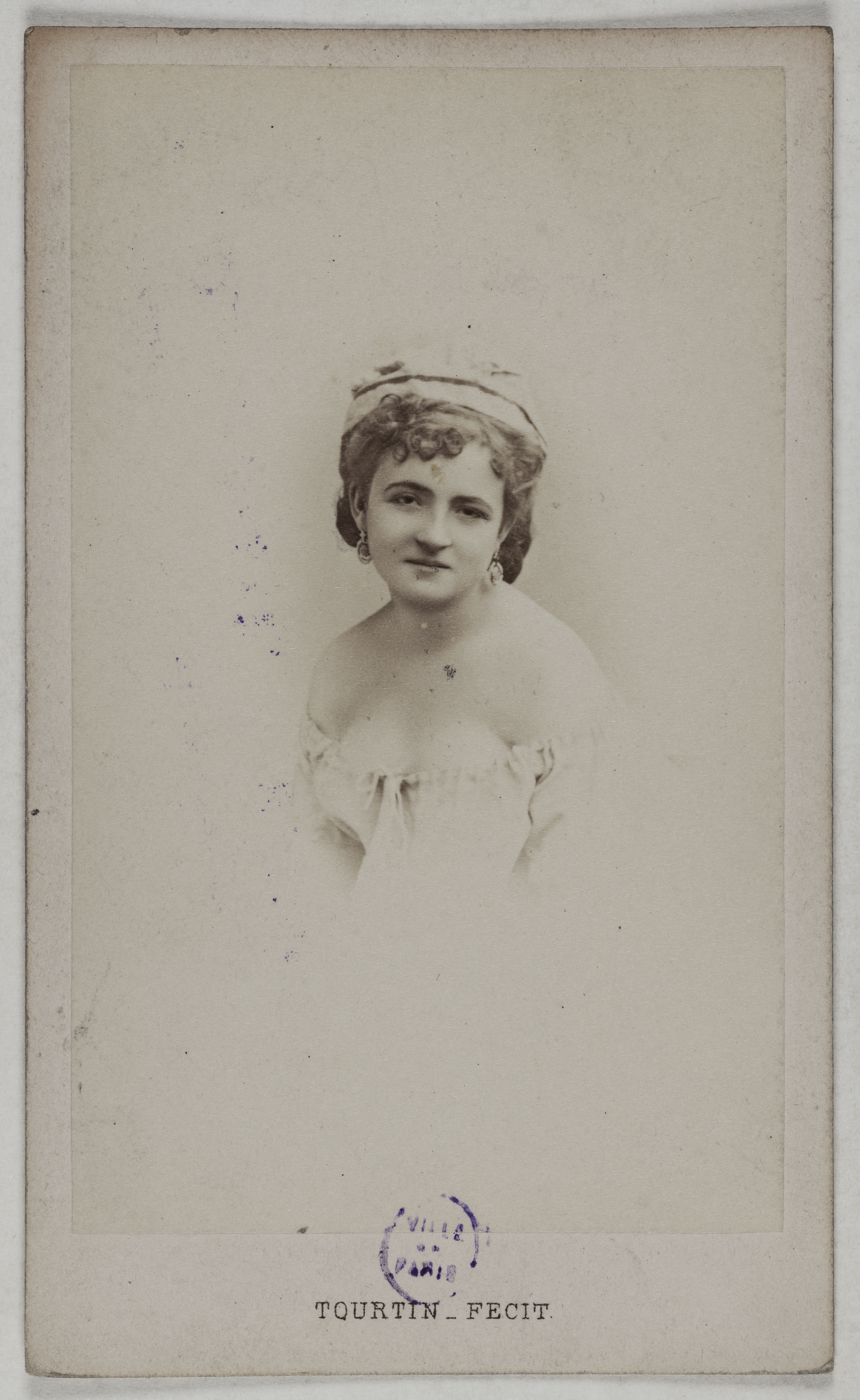 Joseph Tourtin, Portrait de Désirée, (danseuse ?)