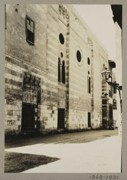 K.A.C. Creswell, Main façade of the mosque of Qadi ‘Abd al-Basit, Cairo