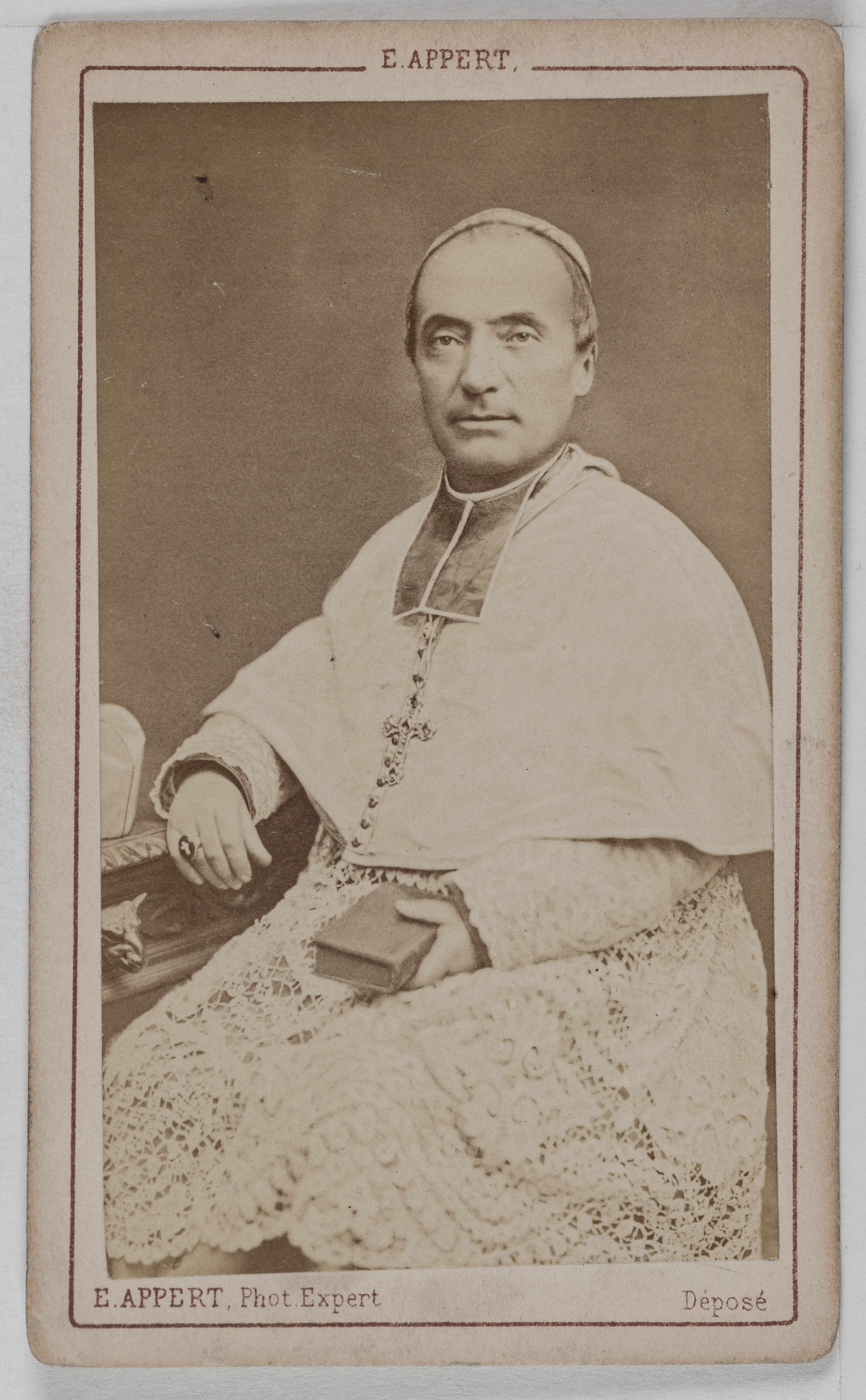 Ernest Charles Appert, Portrait de Monseigneur Maréchal, (évêque)