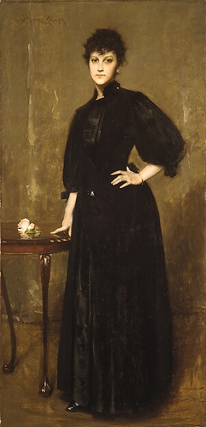 William Merritt Chase, Lady in Black