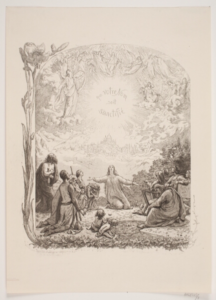 Lorenz Frølich, Illustration til "L'Oraison Dominicale"