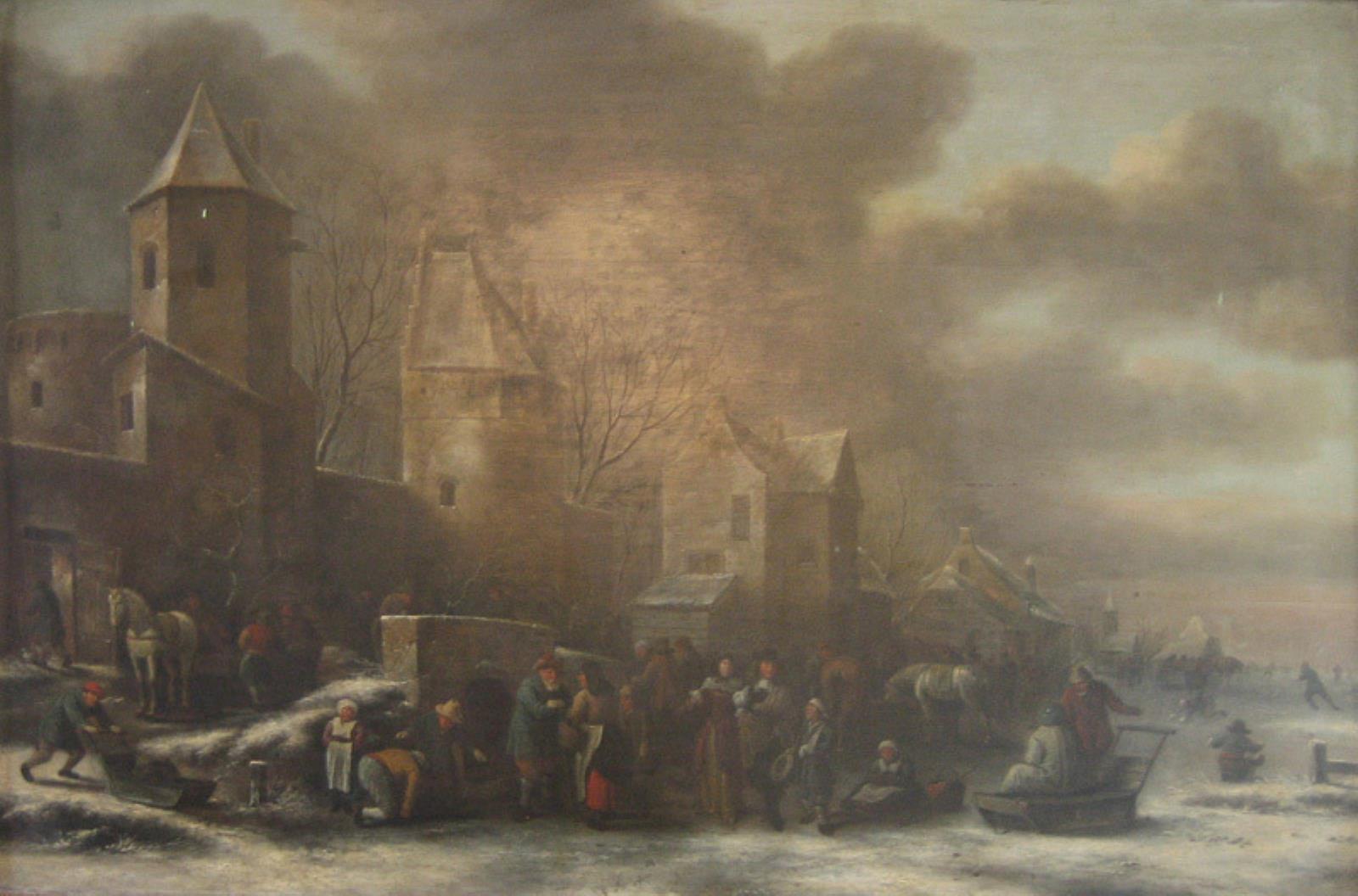 Nicolaes Molenaer, Et hollandsk vinterstykke