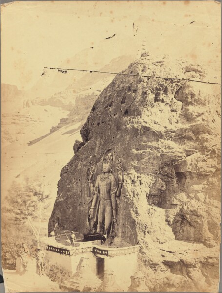 Capt. Melville Clarke, An Image Carved in the Rock - Near Wukka, Ladac