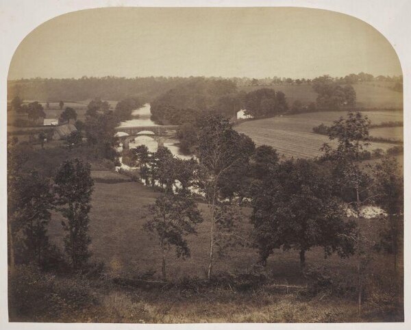 Roger Fenton, Double bridge of the Hodder