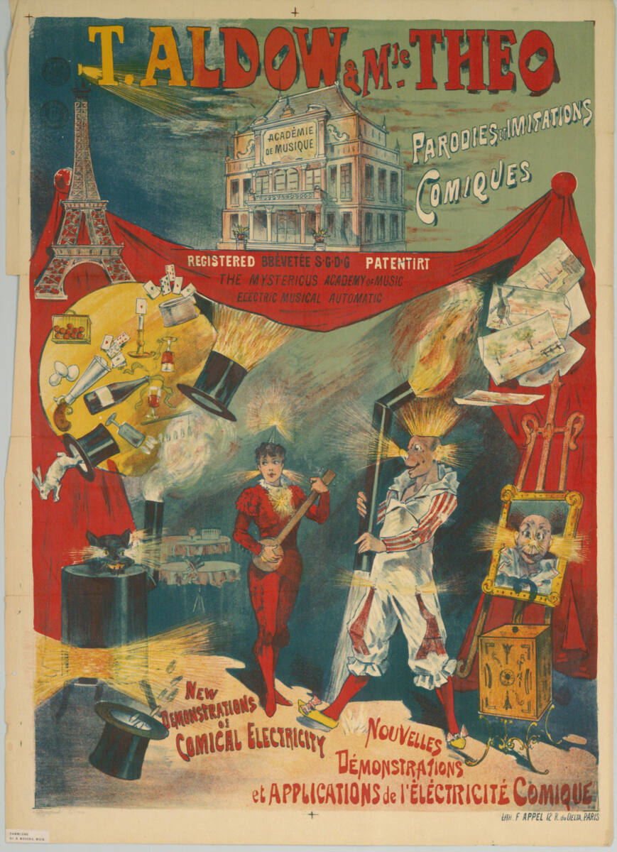 Anonym, T. ALDOW & M.lle THEO; PARODIES IMITATIONS COMIQUES