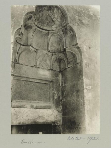 K.A.C. Creswell, Entrance portal of Khanqah al-Farafra, Aleppo