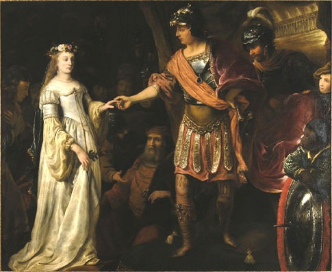 Ferdinand Bol, Alexander and Roxane