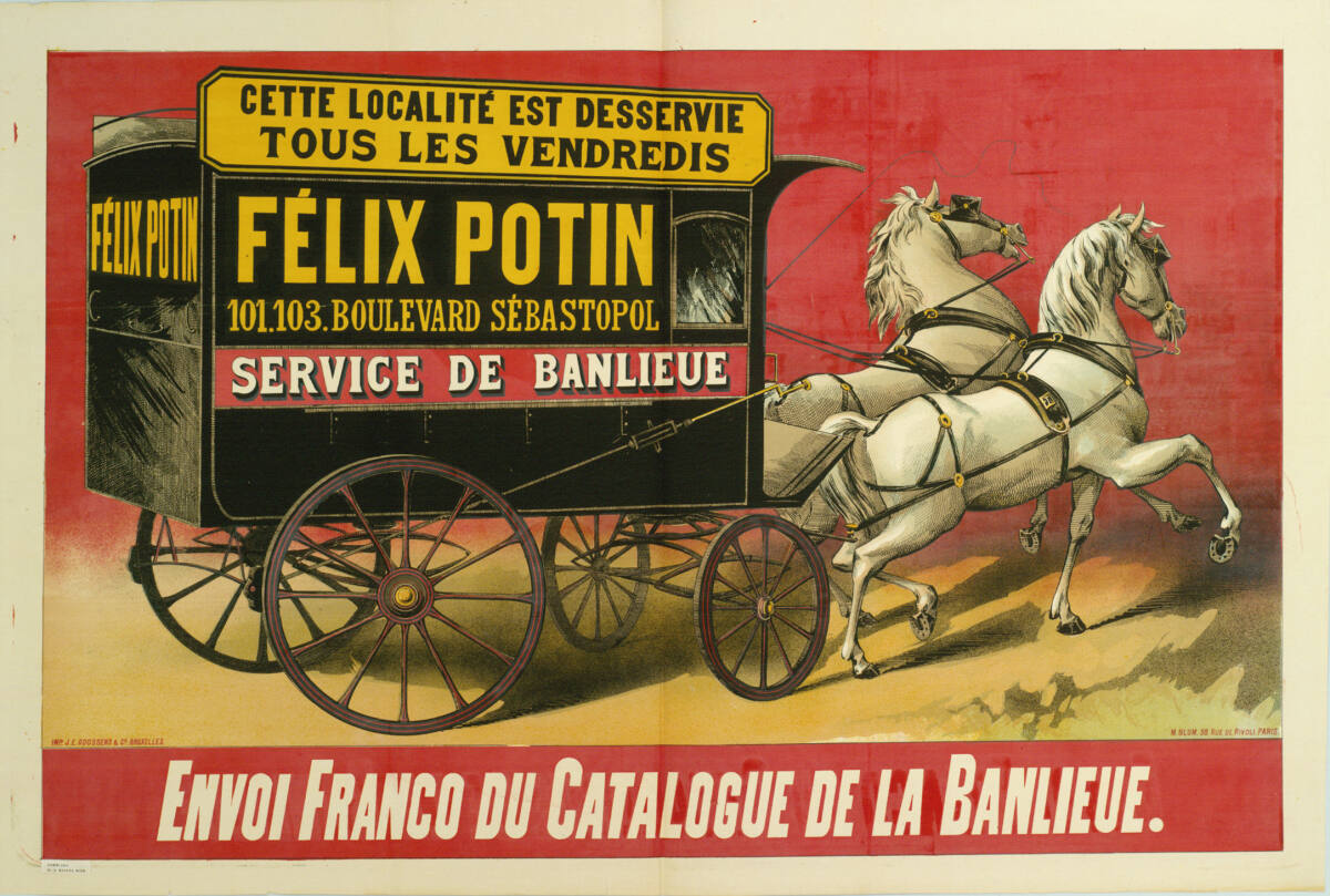Anonym, FÉLIX POTIN; SERVICE DE BANLIEUE