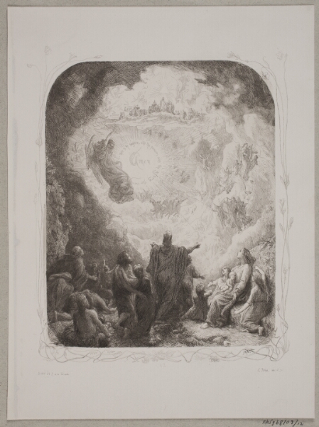 Lorenz Frølich, Illustration til "The Lord's Prayer"