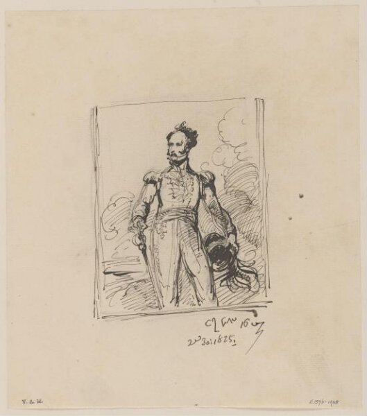 George Chinnery, A portrait of John Dent