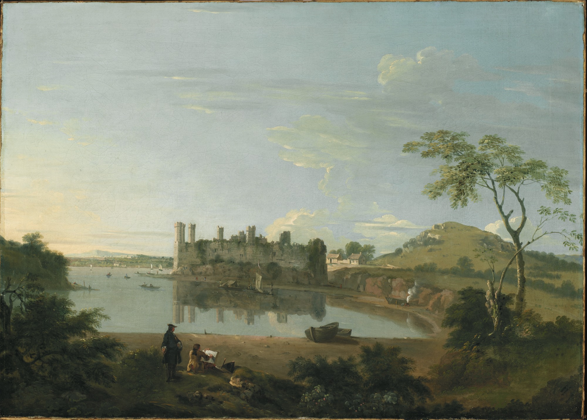 Richard Wilson, Caernarvon Castle