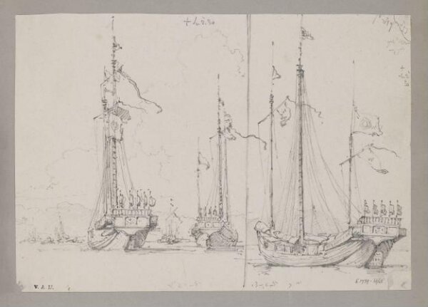 George Chinnery, Chinese junks