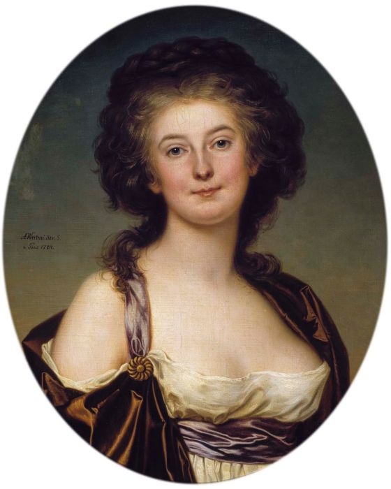Adolf Ulrik Wertmüller, Mademoiselle Charlotte Eckerman