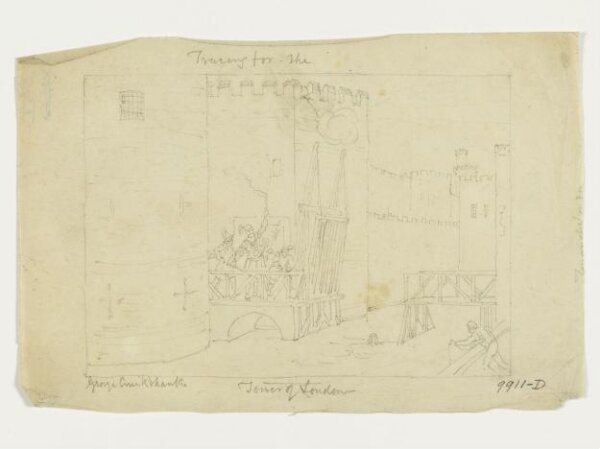 Cruikshank, George, The Tower of London