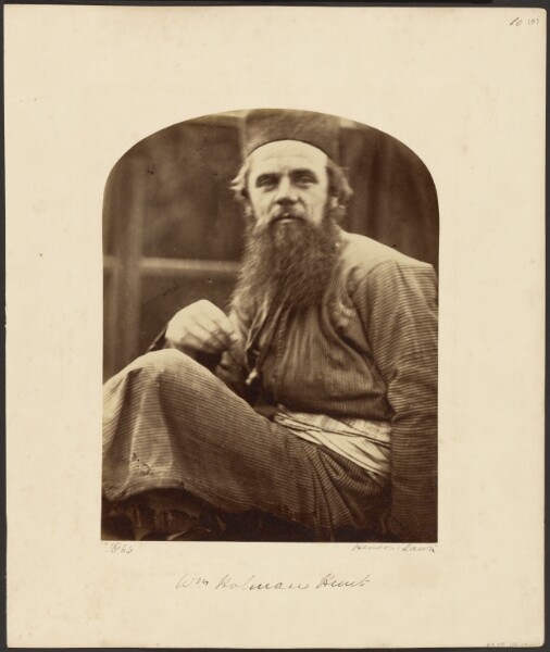 Julia Margaret Cameron, W[illia]m. Holman Hunt