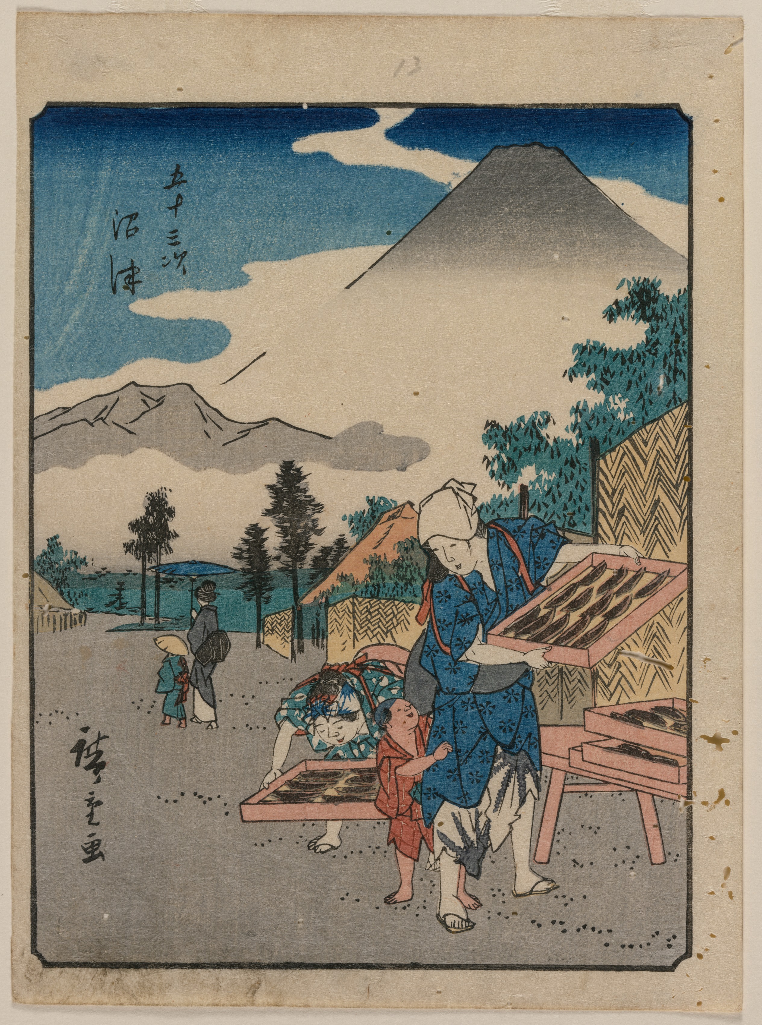 Utagawa Hiroshige, The Fifty-Three Stations of the Tokaido: Numazu