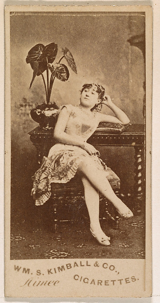 William S. Kimball & Company, Miss Aimee, from the Actresses series (N203) issued by Wm. S. Kimball & Co.