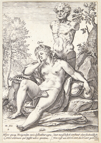 Hendrick Goltzius, Sjælelig fred