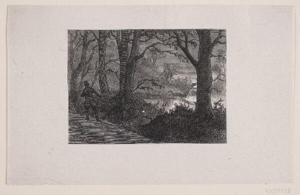 F. Hendriksen, Illustration til "Snap", fortælling af H. Drachmann