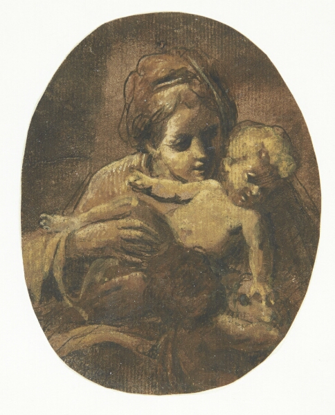Giacomo Cavedone, Madonna med barnet