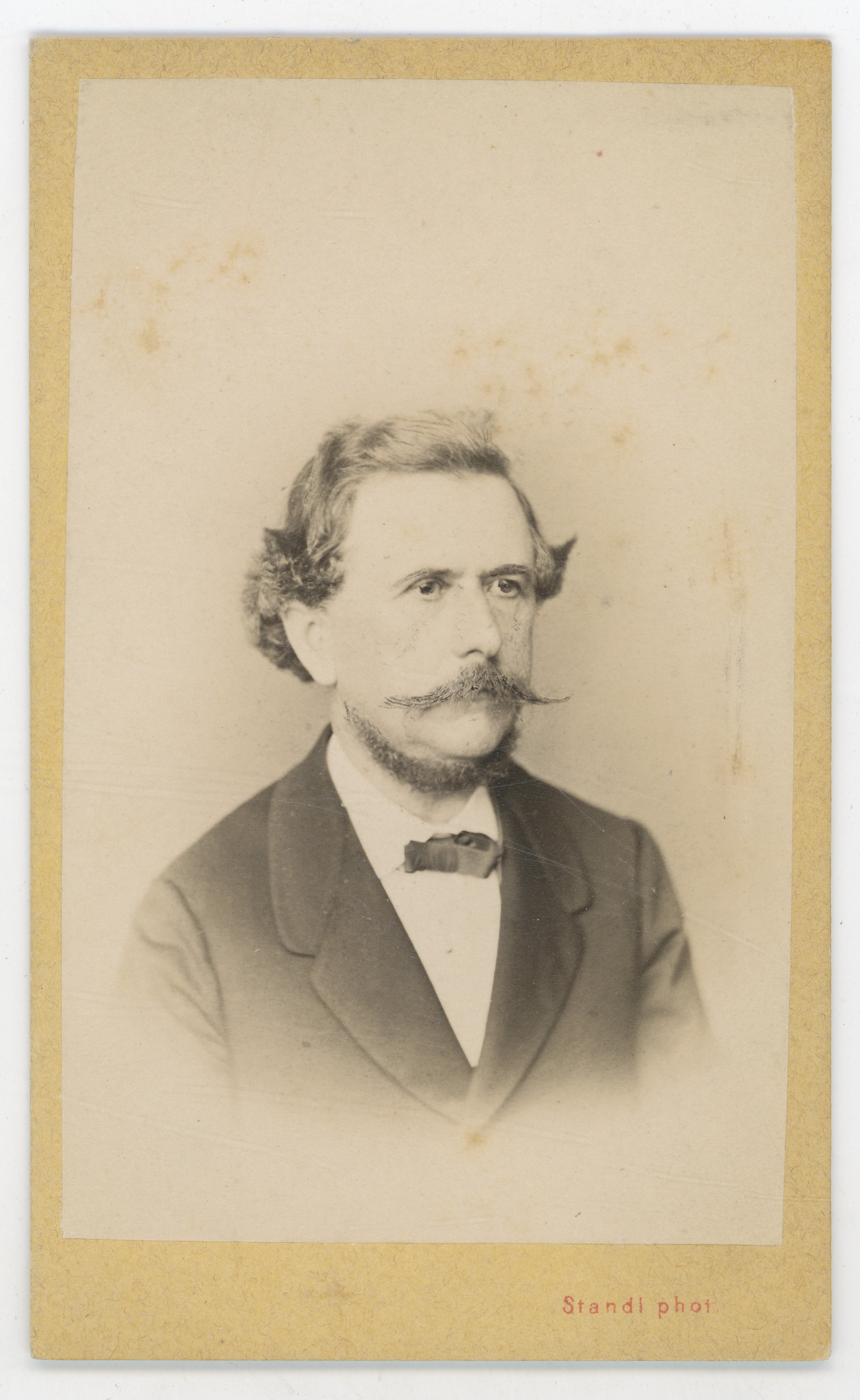 Ivan (27. 10. 1832.––30. 8. 1897.) Standl, Muškarac s brkovima